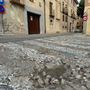 Ciudadanos solicita al Ayuntamiento de Segovia la reparación “urgente” de las calles que se encuentran en mal estado